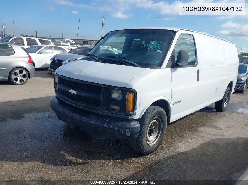 1999 Chevrolet Express VIN: 1GCHG39R8X1047122 Lot: 40696925