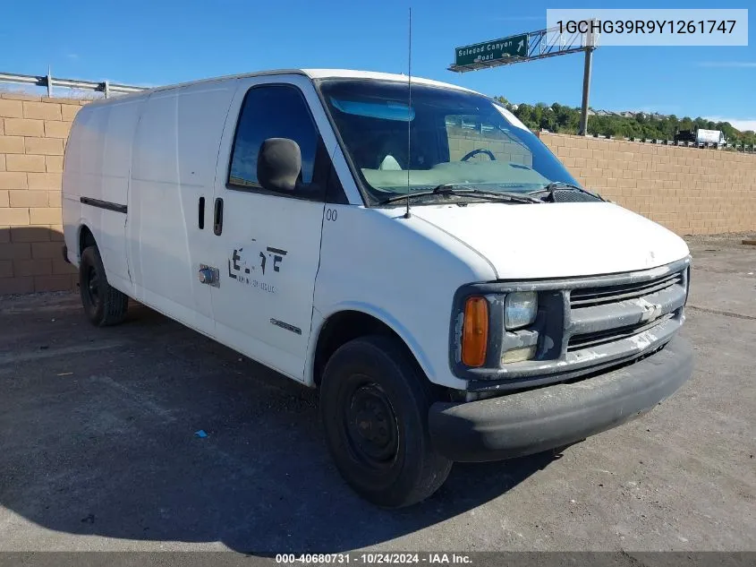 2000 Chevrolet Express VIN: 1GCHG39R9Y1261747 Lot: 40680731