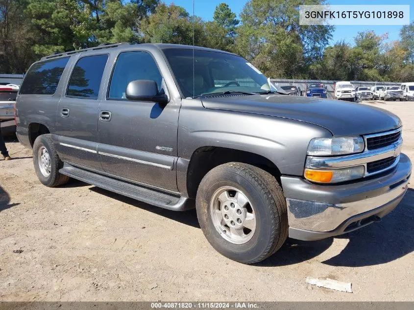 2000 Chevrolet Suburban 1500 Lt VIN: 3GNFK16T5YG101898 Lot: 40871820