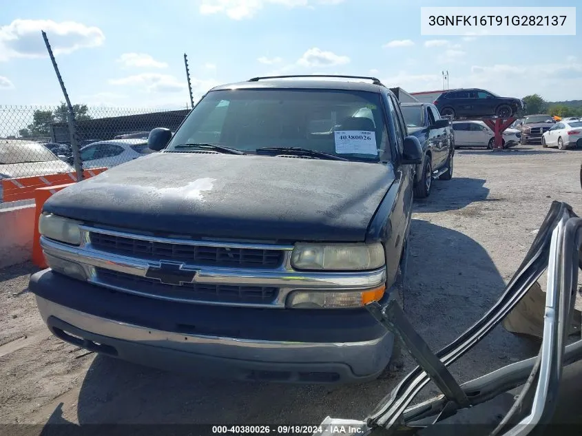 2001 Chevrolet Suburban 1500 Lt VIN: 3GNFK16T91G282137 Lot: 40380026