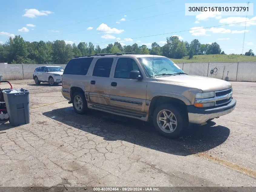 3GNEC16T81G173791 2001 Chevrolet Suburban 1500 Ls