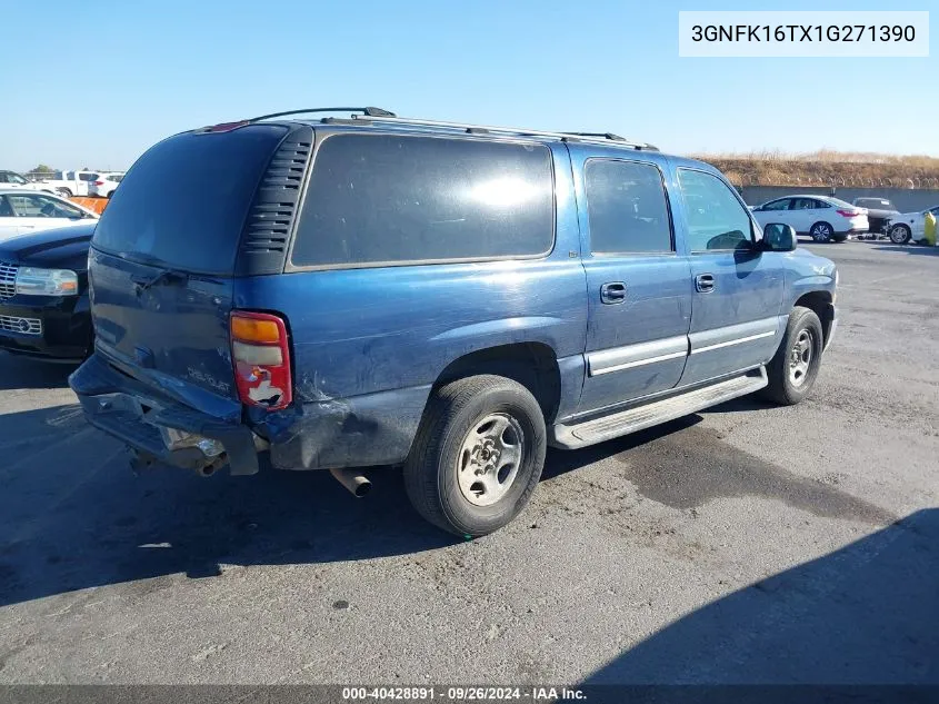 2001 Chevrolet Suburban 1500 Lt VIN: 3GNFK16TX1G271390 Lot: 40428891