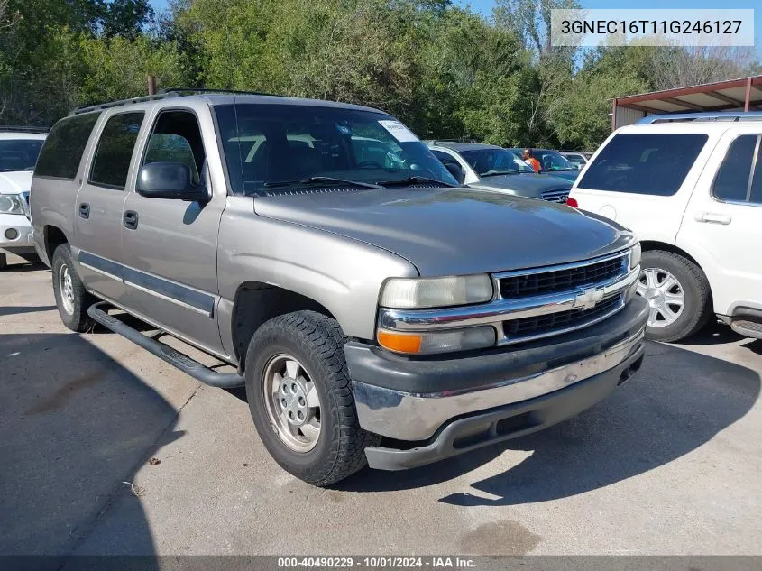 2001 Chevrolet Suburban 1500 Ls VIN: 3GNEC16T11G246127 Lot: 40490229