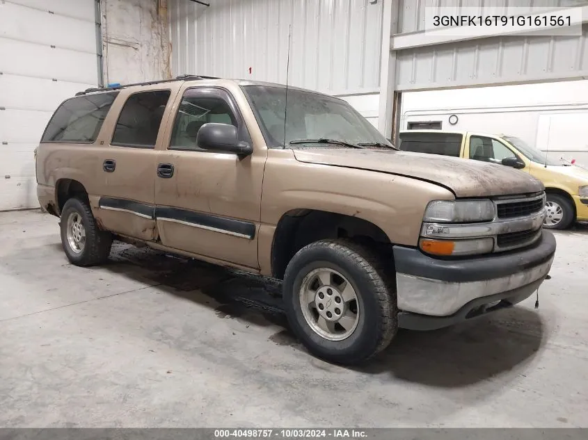 3GNFK16T91G161561 2001 Chevrolet Suburban 1500 Ls