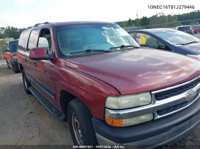 2001 Chevrolet Suburban 1500 Lt VIN: 1GNEC16T81J279446 Lot: 40501821