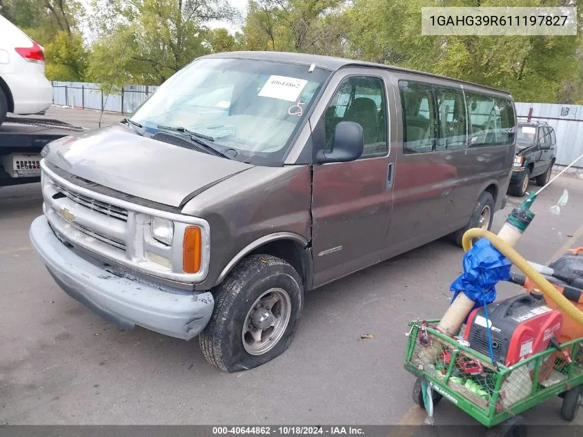 2001 Chevrolet Express VIN: 1GAHG39R611197827 Lot: 40644862