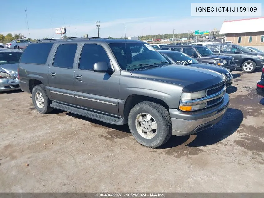 2001 Chevrolet Suburban 1500 Lt VIN: 1GNEC16T41J159109 Lot: 40652975