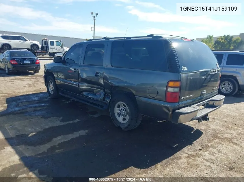 2001 Chevrolet Suburban 1500 Lt VIN: 1GNEC16T41J159109 Lot: 40652975