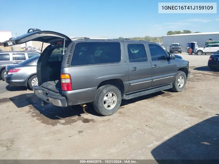 2001 Chevrolet Suburban 1500 Lt VIN: 1GNEC16T41J159109 Lot: 40652975