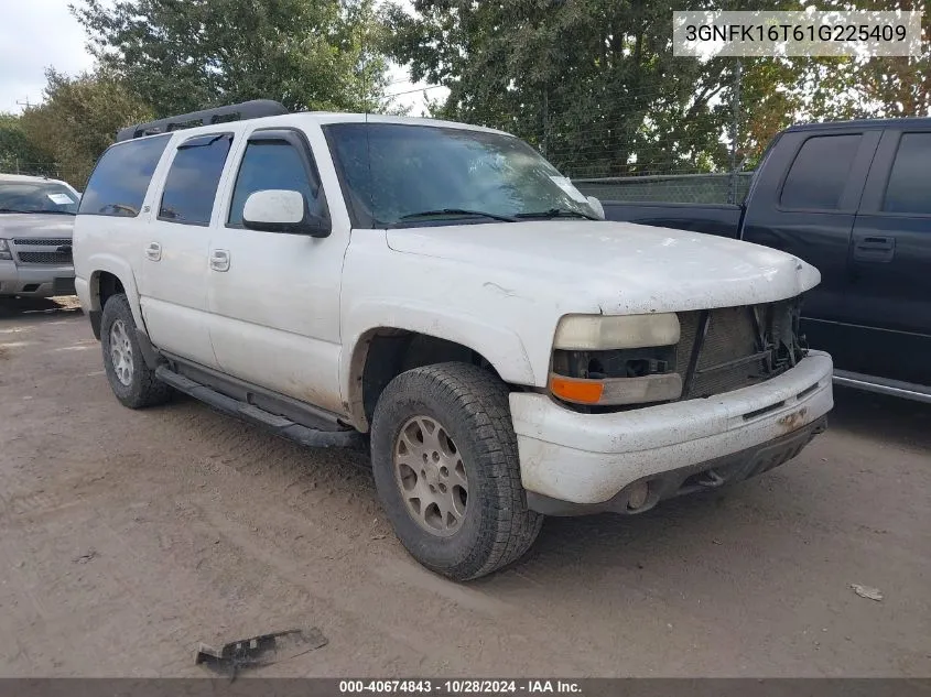 2001 Chevrolet Suburban 1500 K1500 VIN: 3GNFK16T61G225409 Lot: 40674843