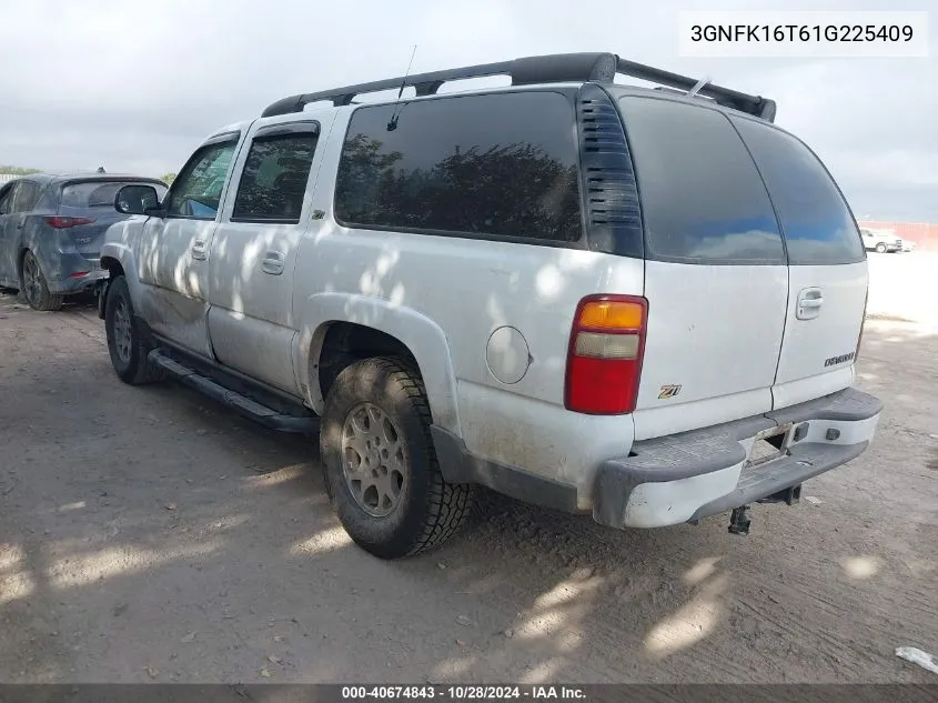 2001 Chevrolet Suburban 1500 K1500 VIN: 3GNFK16T61G225409 Lot: 40674843