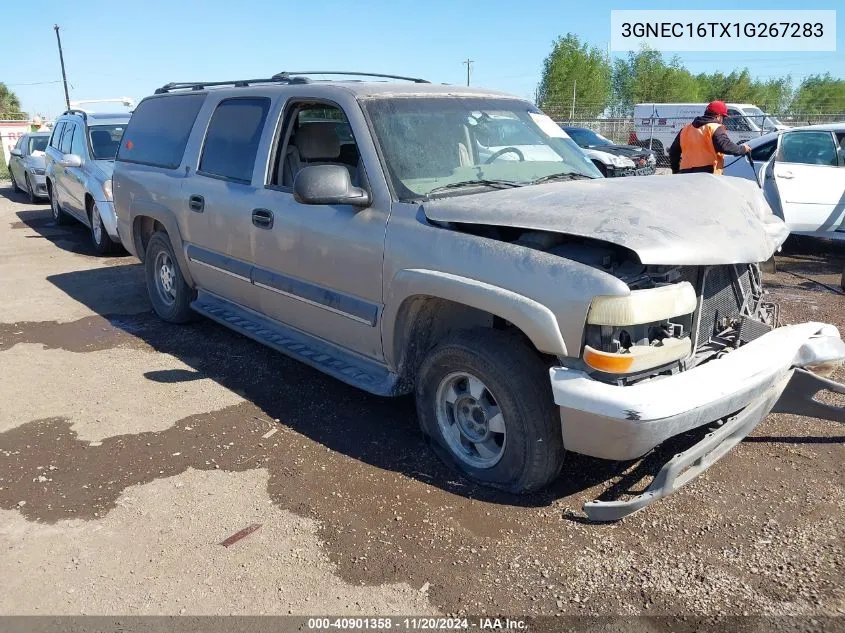 2001 Chevrolet Suburban 1500 Ls VIN: 3GNEC16TX1G267283 Lot: 40901358