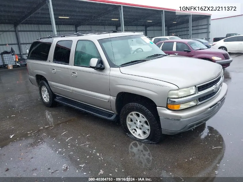 2002 Chevrolet Suburban 1500 Lt VIN: 1GNFK16ZX2J211372 Lot: 40304753