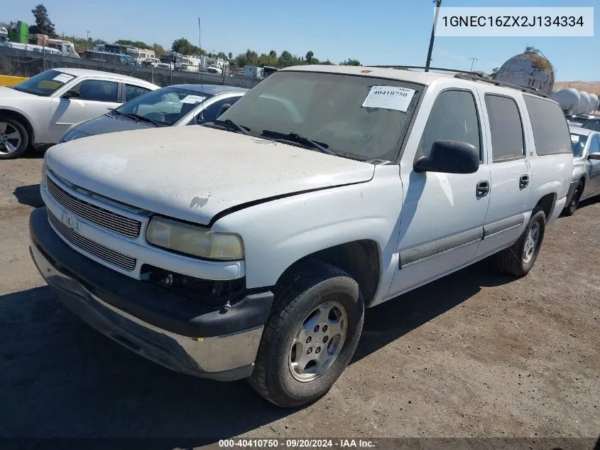 2002 Chevrolet Suburban 1500 Ls VIN: 1GNEC16ZX2J134334 Lot: 40410750