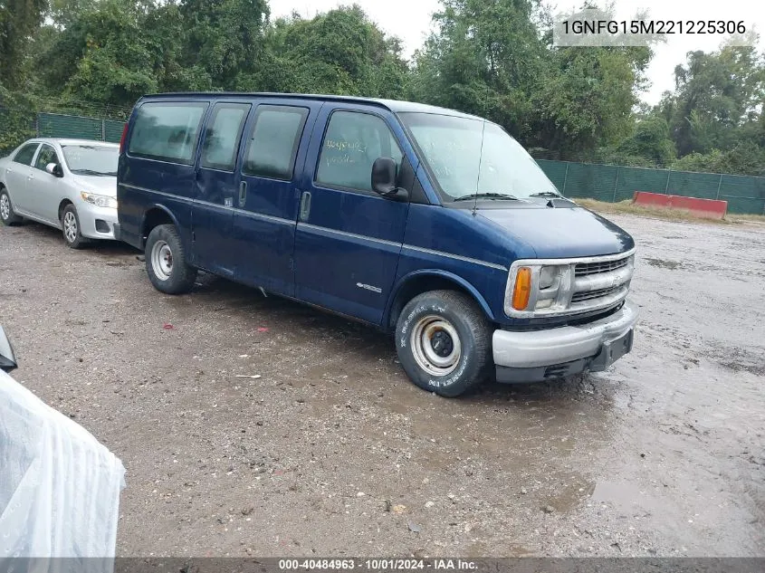 2002 Chevrolet Express VIN: 1GNFG15M221225306 Lot: 40484963