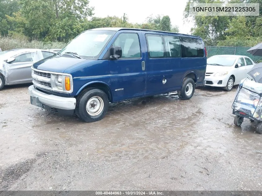 2002 Chevrolet Express VIN: 1GNFG15M221225306 Lot: 40484963