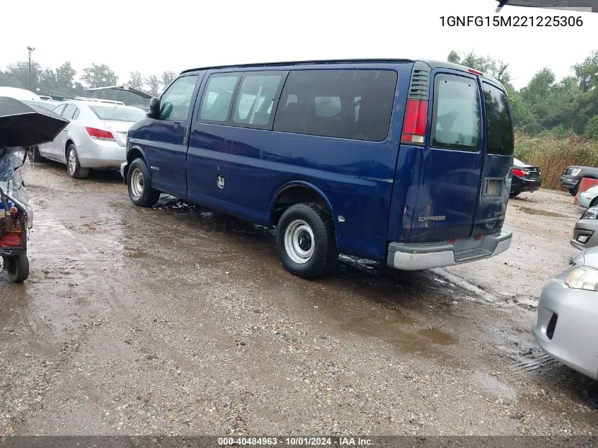 1GNFG15M221225306 2002 Chevrolet Express