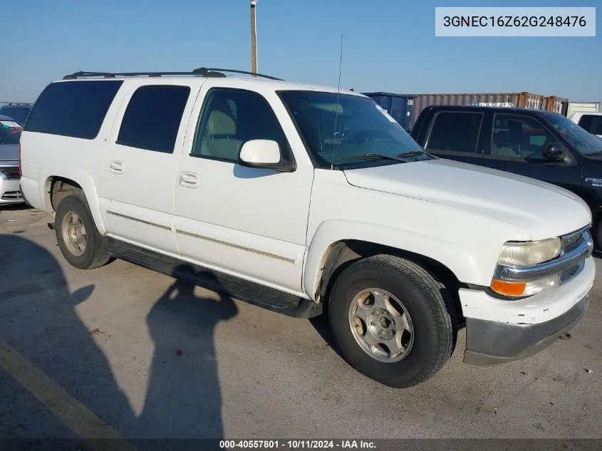 2002 Chevrolet Suburban 1500 Lt VIN: 3GNEC16Z62G248476 Lot: 40557801