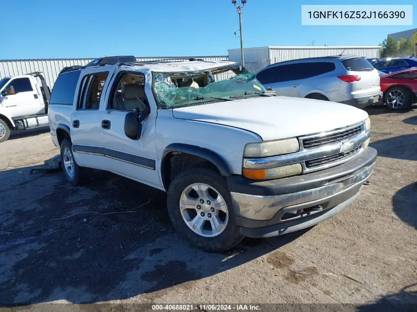 2002 Chevrolet Suburban 1500 Ls VIN: 1GNFK16Z52J166390 Lot: 40688021