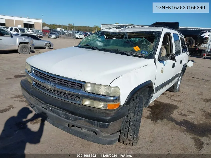 2002 Chevrolet Suburban 1500 Ls VIN: 1GNFK16Z52J166390 Lot: 40688021