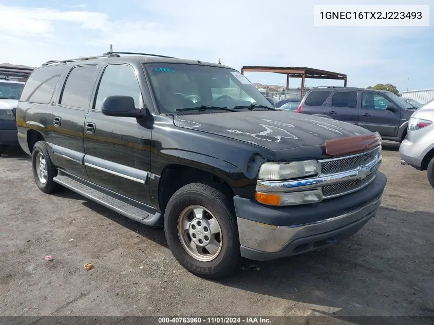 2002 Chevrolet Suburban 1500 Lt VIN: 1GNEC16TX2J223493 Lot: 40763960