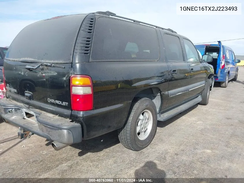 2002 Chevrolet Suburban 1500 Lt VIN: 1GNEC16TX2J223493 Lot: 40763960