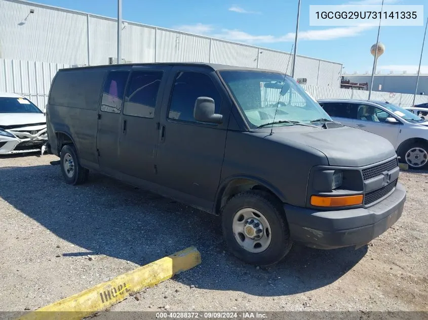 2003 Chevrolet Express VIN: 1GCGG29U731141335 Lot: 40288372