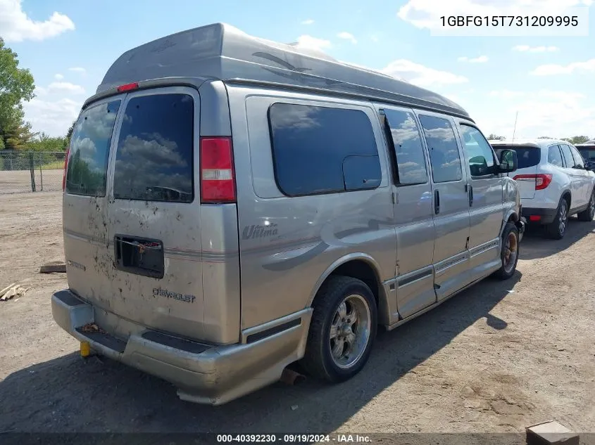 1GBFG15T731209995 2003 Chevrolet Express Upfitter