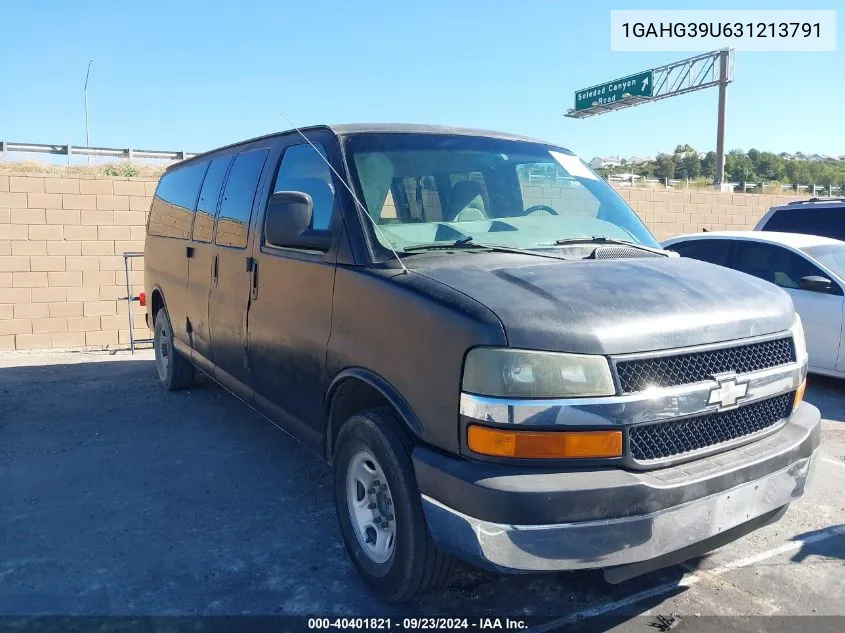 2003 Chevrolet Express VIN: 1GAHG39U631213791 Lot: 40401821