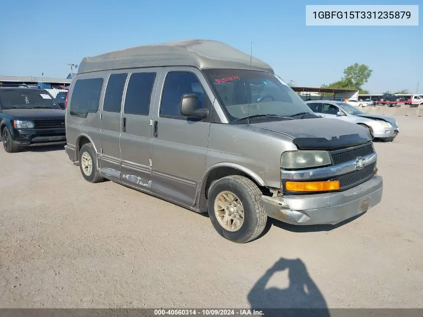 2003 Chevrolet Express Upfitter VIN: 1GBFG15T331235879 Lot: 40560314