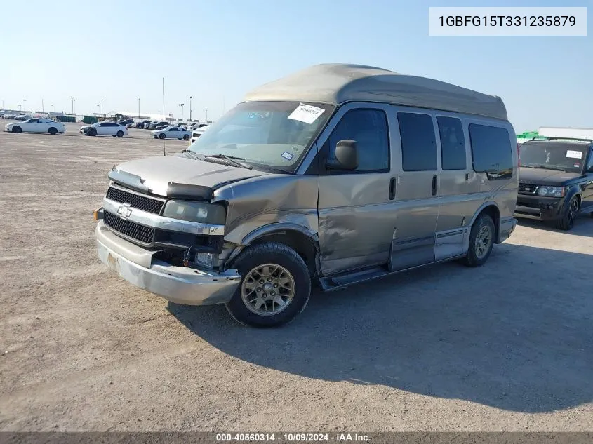 2003 Chevrolet Express Upfitter VIN: 1GBFG15T331235879 Lot: 40560314