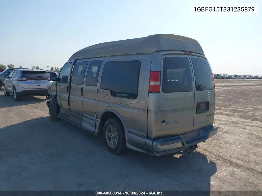 2003 Chevrolet Express Upfitter VIN: 1GBFG15T331235879 Lot: 40560314