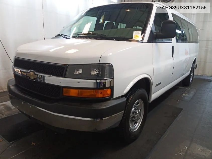 2003 Chevrolet Express G3500 VIN: 1GAHG39UX31182156 Lot: 40856143