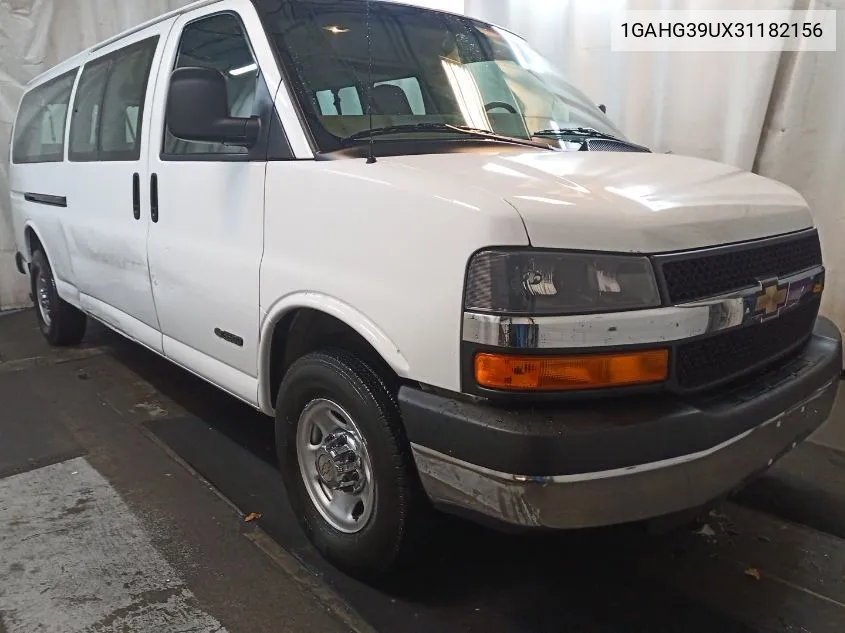 2003 Chevrolet Express G3500 VIN: 1GAHG39UX31182156 Lot: 40856143