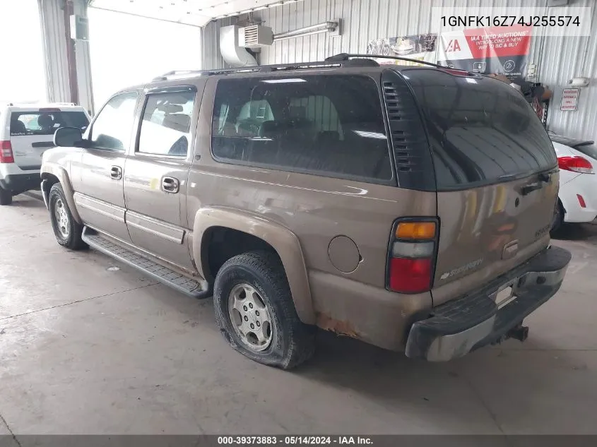 2004 Chevrolet Suburban 1500 Lt VIN: 1GNFK16Z74J255574 Lot: 39373883