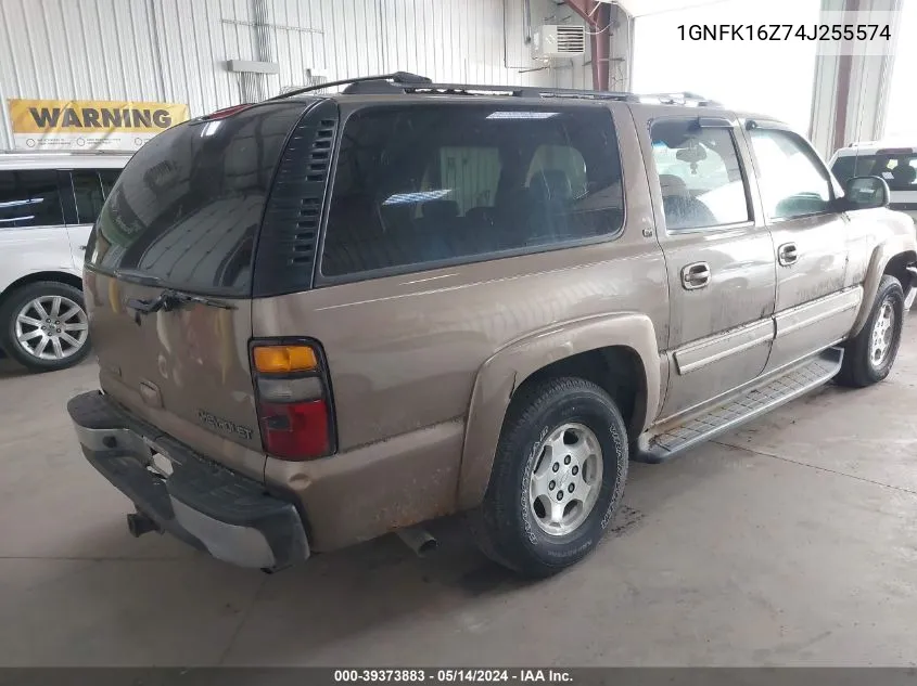 1GNFK16Z74J255574 2004 Chevrolet Suburban 1500 Lt