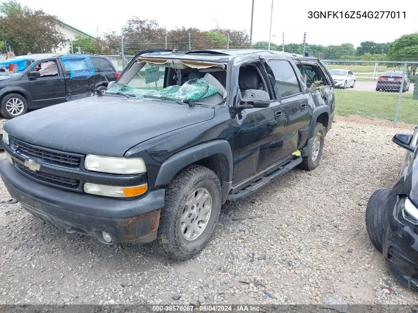 2004 Chevrolet Suburban 1500 Z71 VIN: 3GNFK16Z54G277011 Lot: 39578067