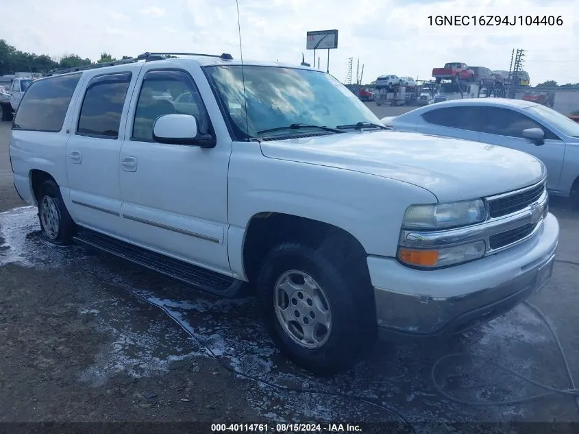 2004 Chevrolet Suburban 1500 Lt VIN: 1GNEC16Z94J104406 Lot: 40114761