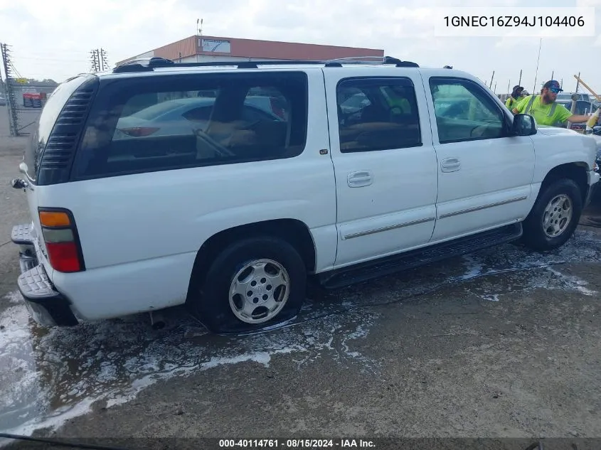 2004 Chevrolet Suburban 1500 Lt VIN: 1GNEC16Z94J104406 Lot: 40114761