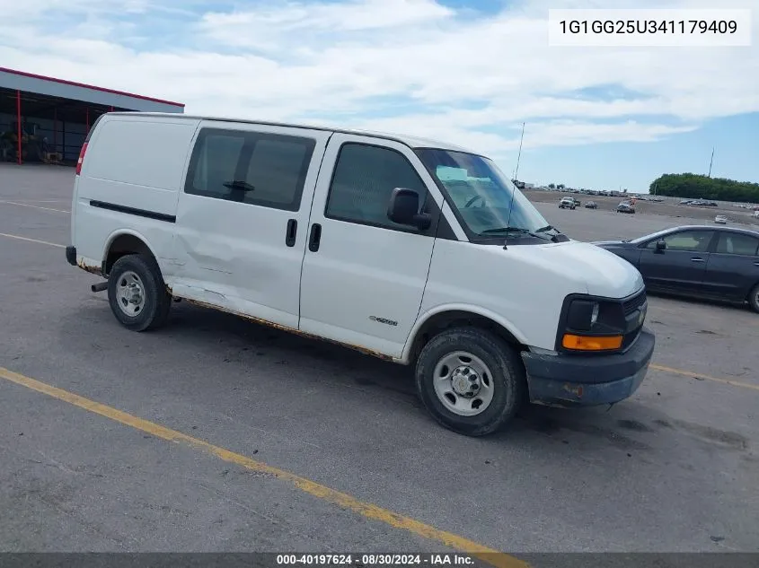 2004 Chevrolet Express Cargo Van VIN: 1G1GG25U341179409 Lot: 40197624