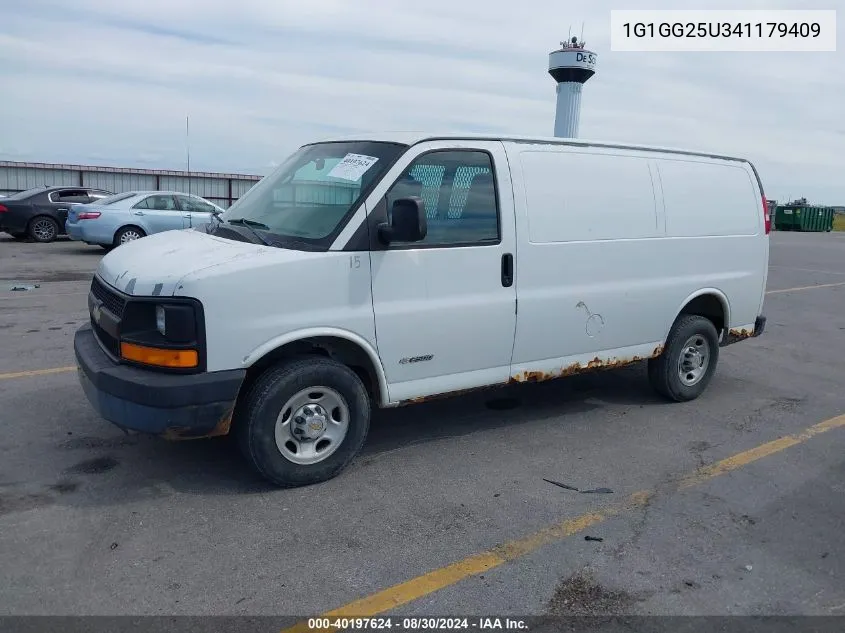 1G1GG25U341179409 2004 Chevrolet Express Cargo Van