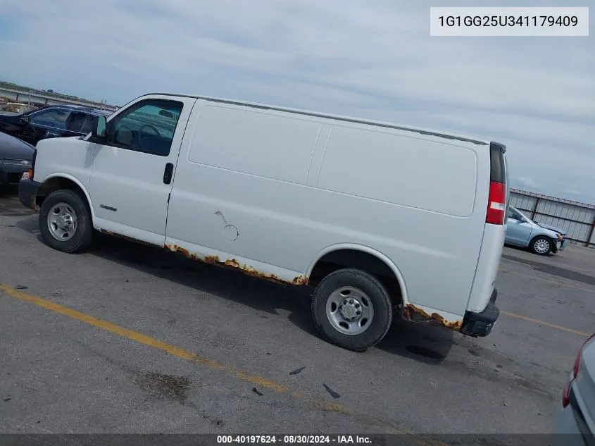 1G1GG25U341179409 2004 Chevrolet Express Cargo Van