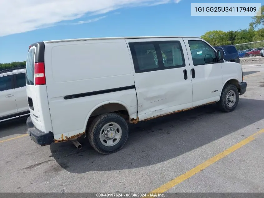 2004 Chevrolet Express Cargo Van VIN: 1G1GG25U341179409 Lot: 40197624