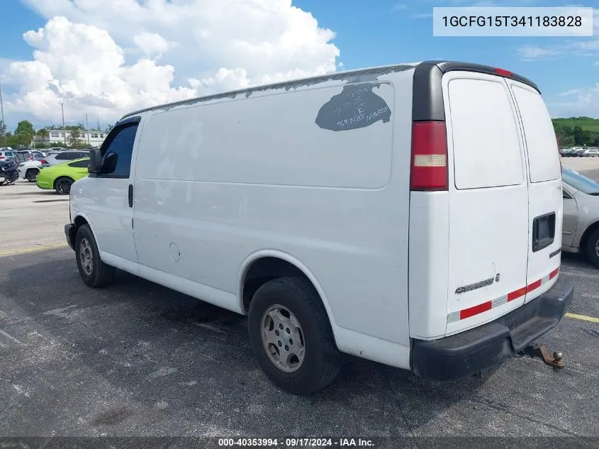 1GCFG15T341183828 2004 Chevrolet Express