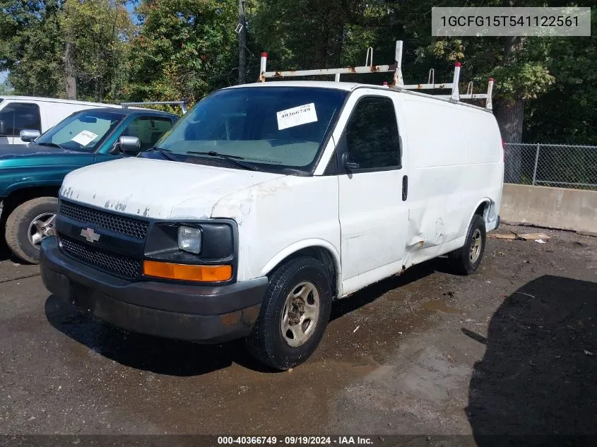 2004 Chevrolet Express Upfitter VIN: 1GCFG15T541122561 Lot: 40366749