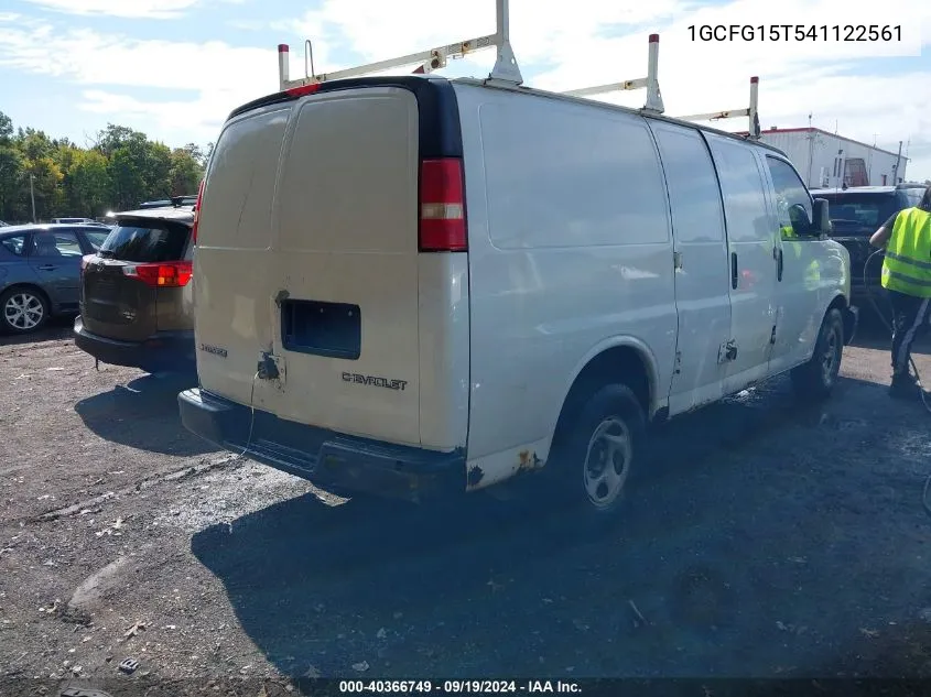 2004 Chevrolet Express Upfitter VIN: 1GCFG15T541122561 Lot: 40366749