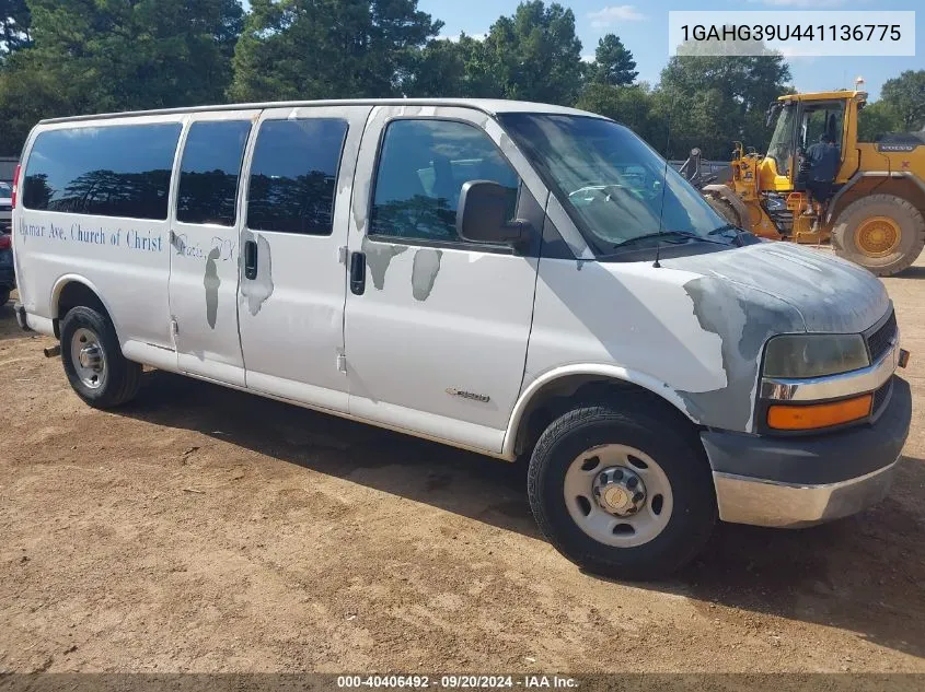 2004 Chevrolet Express VIN: 1GAHG39U441136775 Lot: 40406492