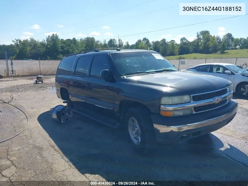 2004 Chevrolet Suburban 1500 Lt VIN: 3GNEC16Z44G188152 Lot: 40430024