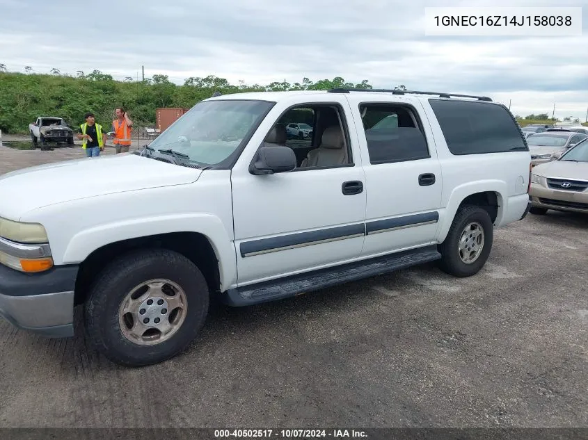 1GNEC16Z14J158038 2004 Chevrolet Suburban 1500 Ls