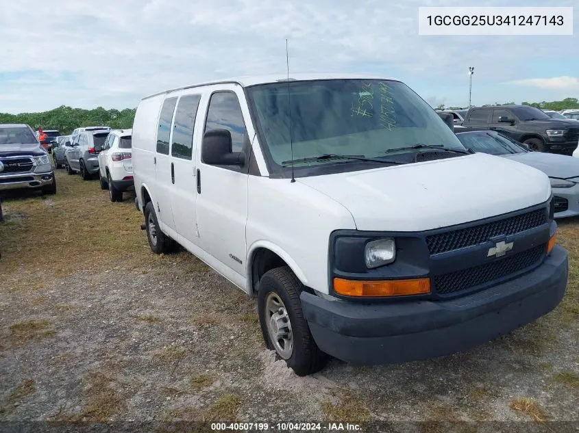 1GCGG25U341247143 2004 Chevrolet Express